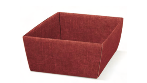 HAMPER TRAY RED 40X30X12CM X30(35384SC)